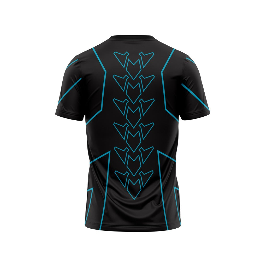BEYOND AQUA TRY-LINE DRY-FIT TEE NEWURG