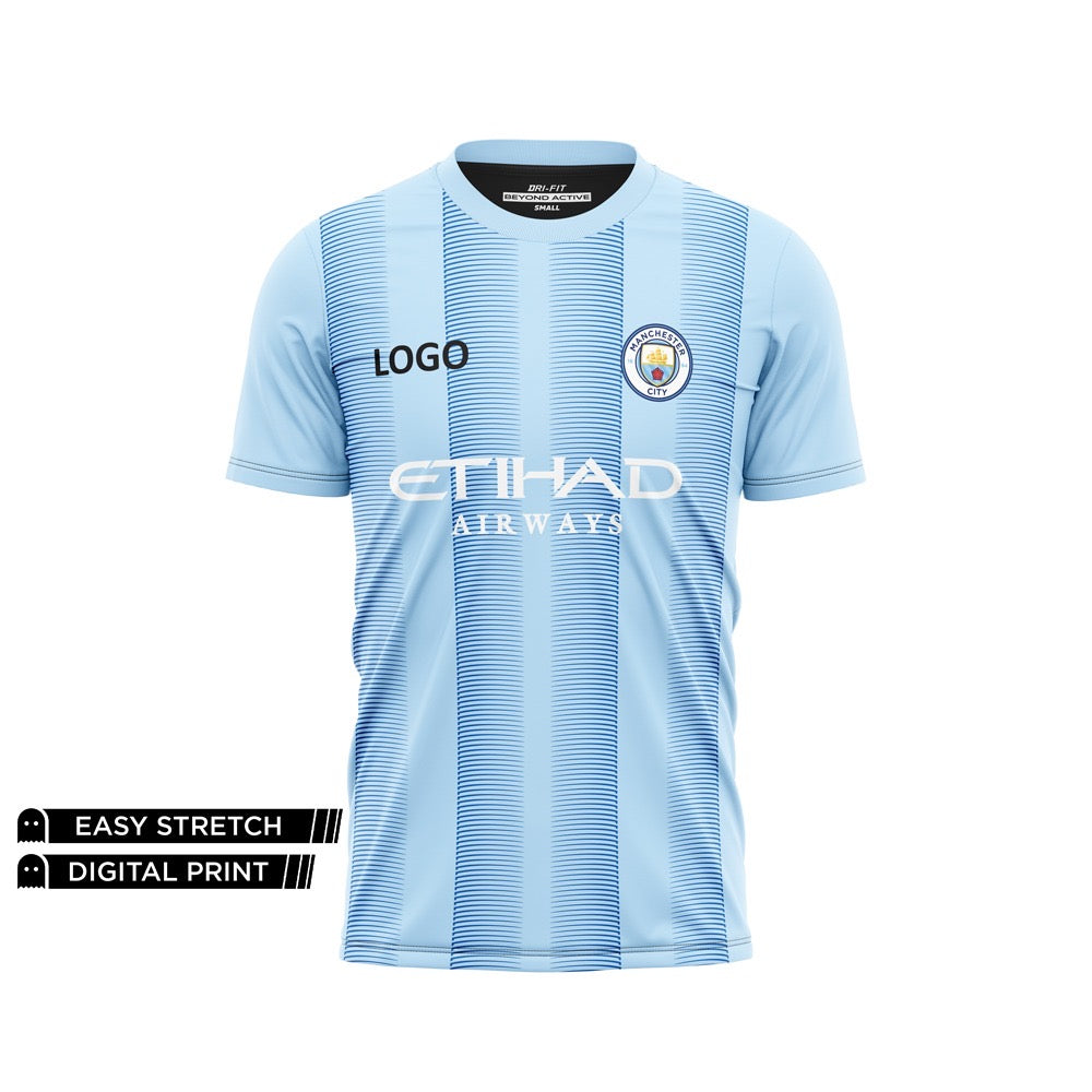 FOOTBALL TEE - HAALAND MANCHESTER CITY HOME JERSEY