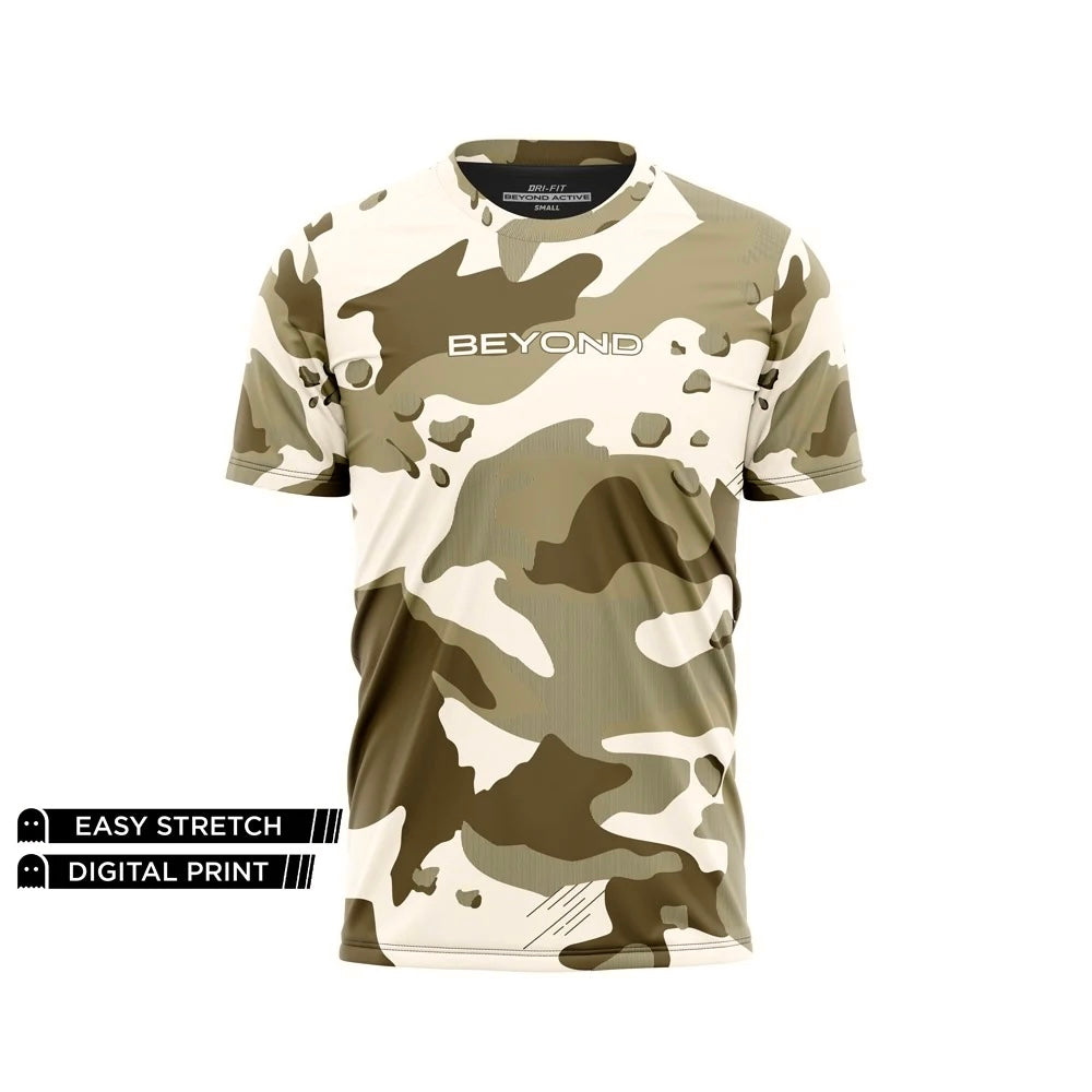 BEYOND SPLITTER CAMO DRY FIT DRY-FIT TEE