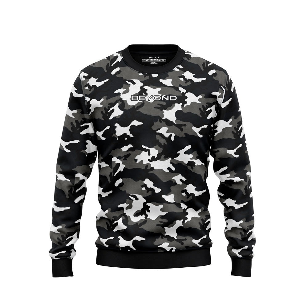 CLASSIC URBAN BLACK WHITE CAMO - FRONT
