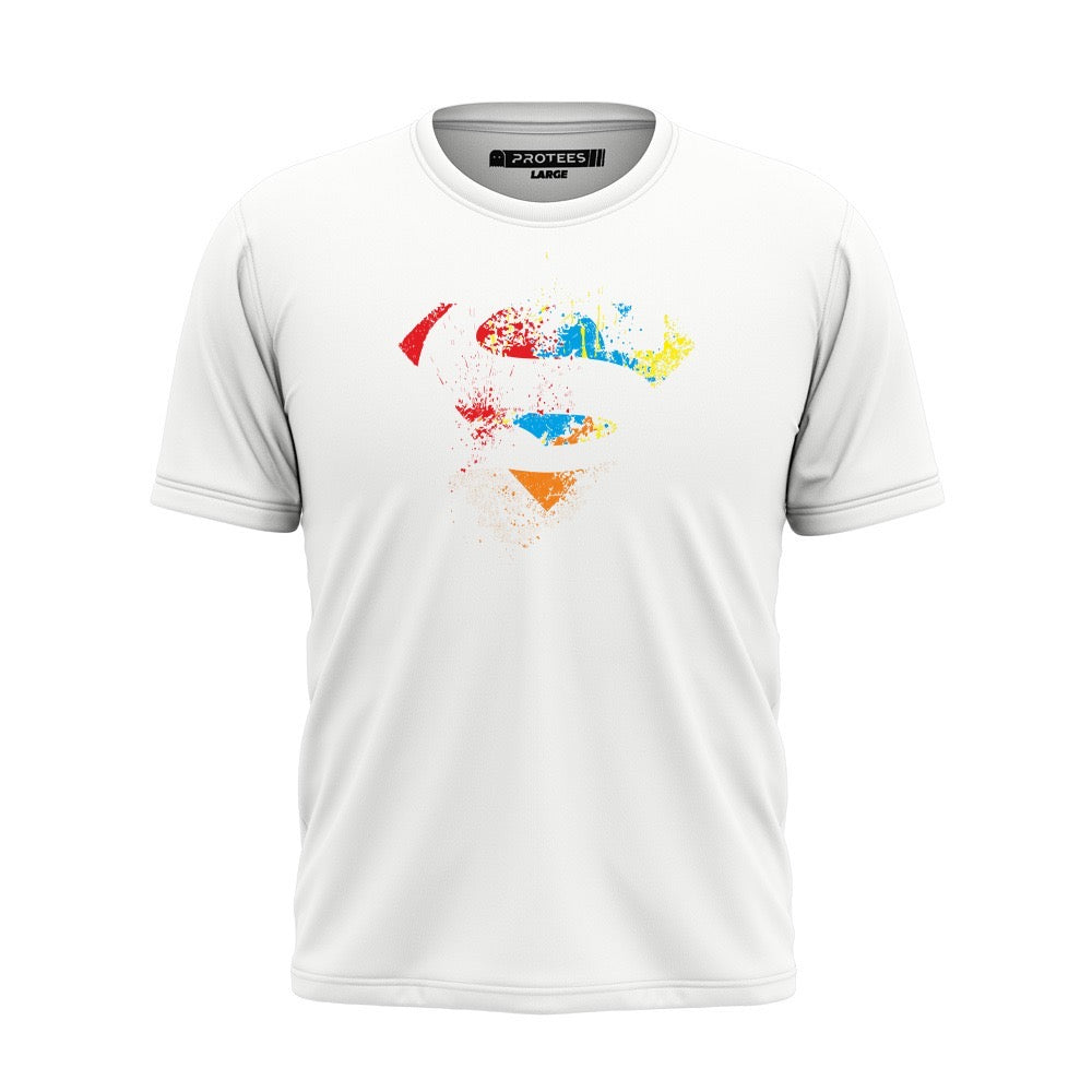 DTF - SUPERMAN RAINBOW LOGO TEE DTF060