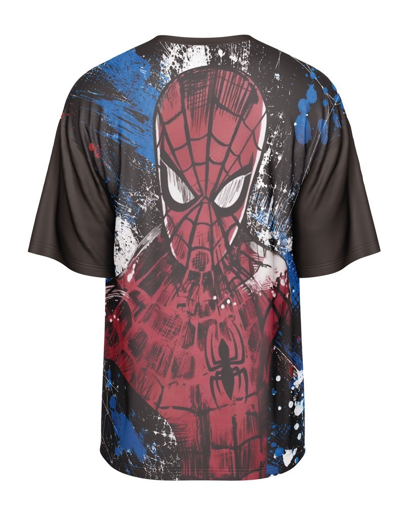 OVERSIZED DIGITAL DRY-FIT - RED SPIDER LOGO NEWURG0S-027