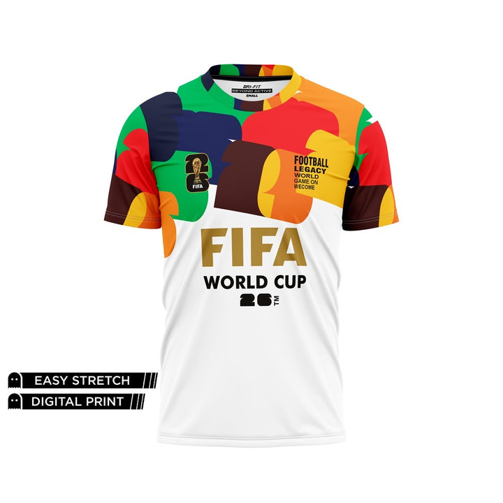 FOOTBALL TEE - FIFA WORLDCUP LEGACY GAME ON