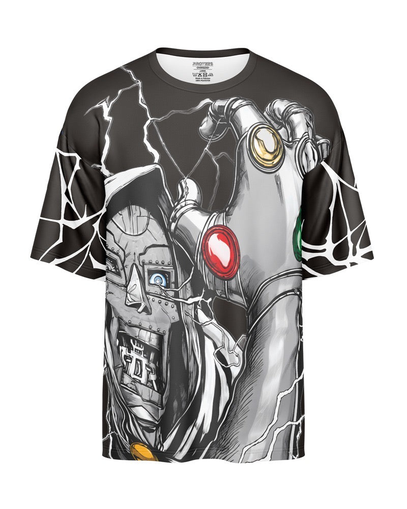 OVERSIZED DIGITAL DRY-FIT - DR DOOM FIVE STONES NEWURG0S-021