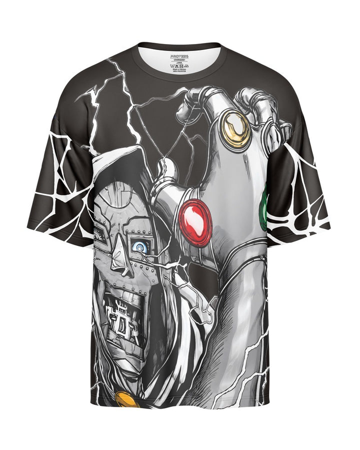 OVERSIZED DIGITAL DRY-FIT - DR DOOM FIVE STONES NEWURG0S-021