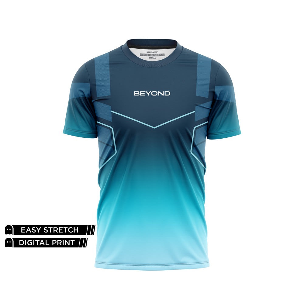 BEYOND NAVY NOIR GRADIENT DRY-FIT TEE