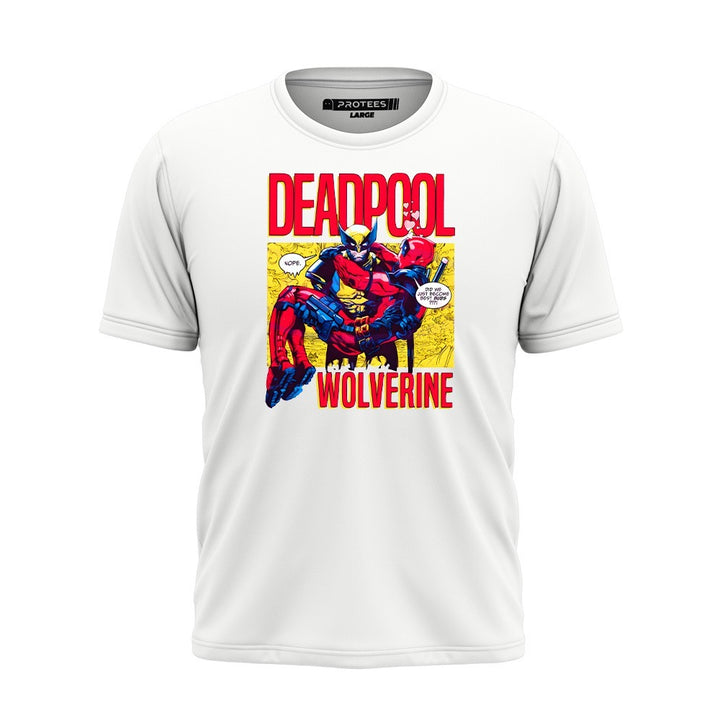 DTF - WOLVERINE LIFTING DEADPOOL TEE DTF058