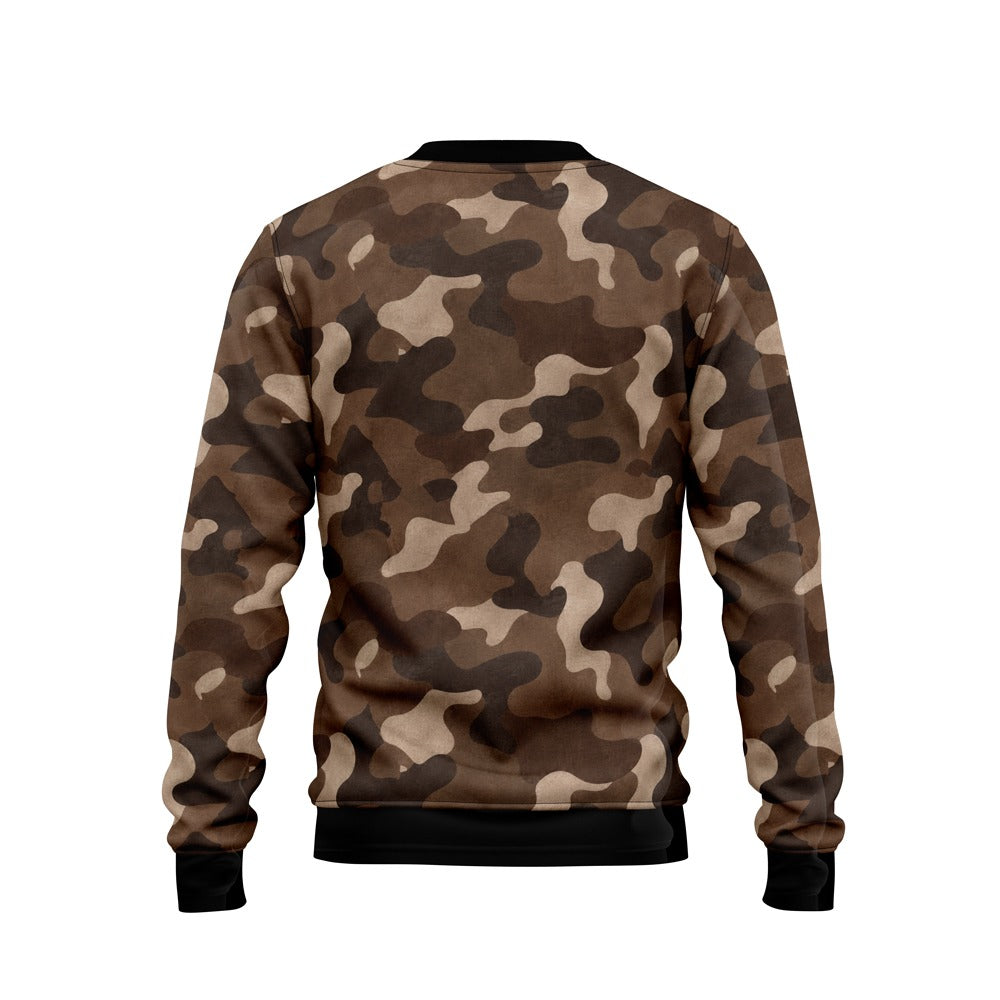 BROWN CHOCOLATE TRADITIONAL CAMO - BACK