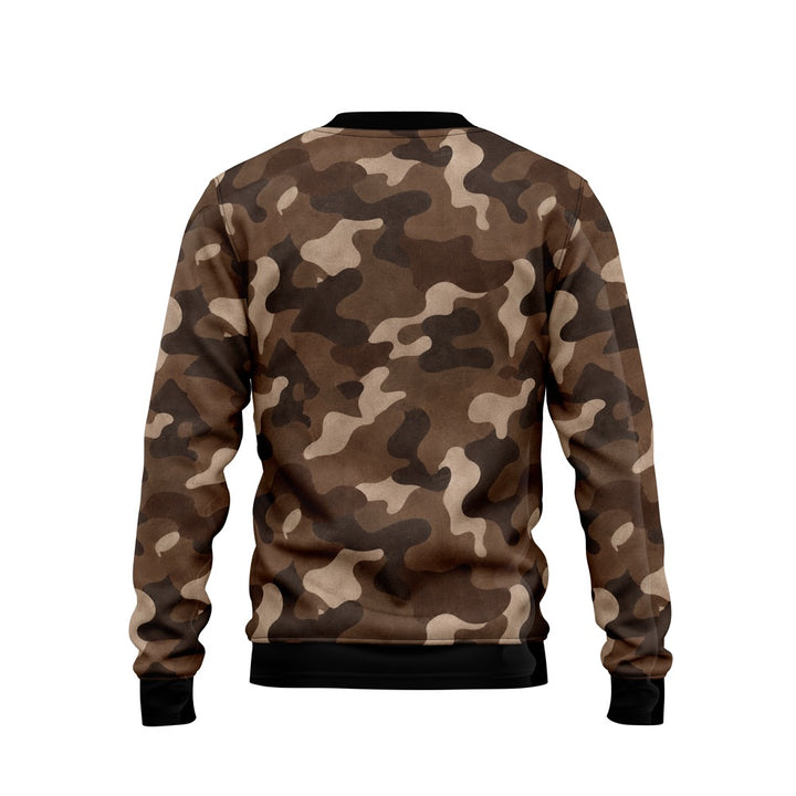 BROWN CHOCOLATE TRADITIONAL CAMO - BACK