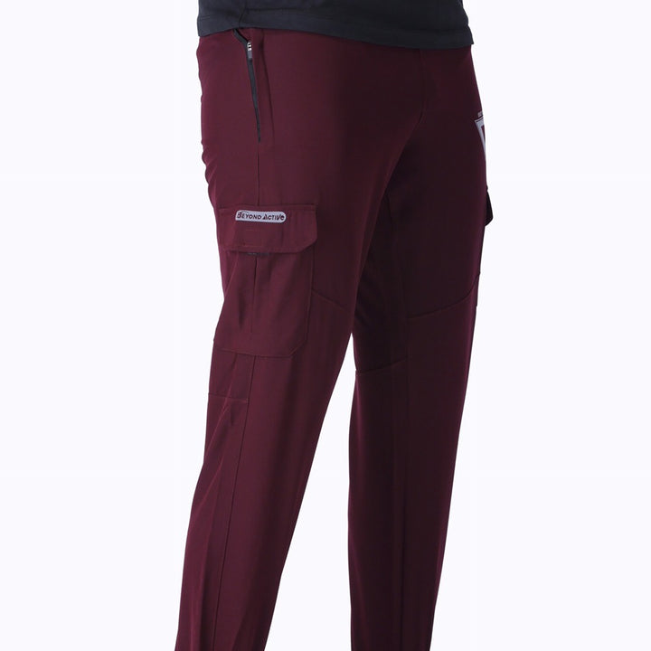 BEYOND MICRO STRETCH BURGUNDY BOTTOM