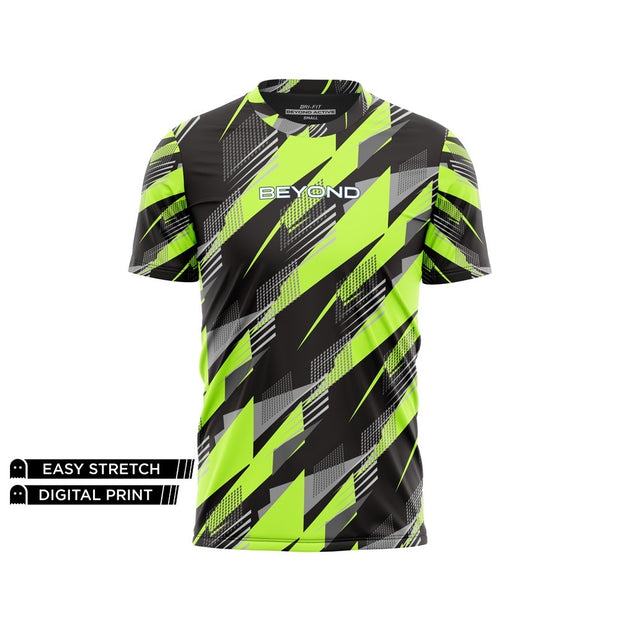 BEYOND - LIME GREEN CAMO TEE