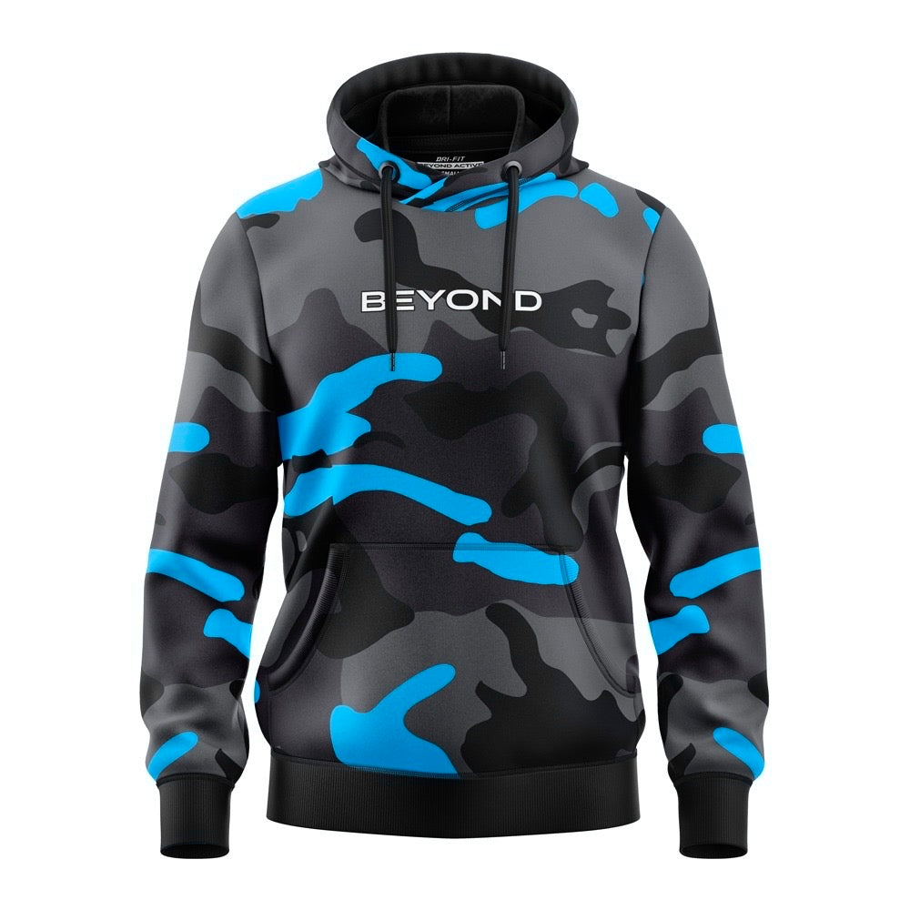 Pink blue camo outlet hoodie