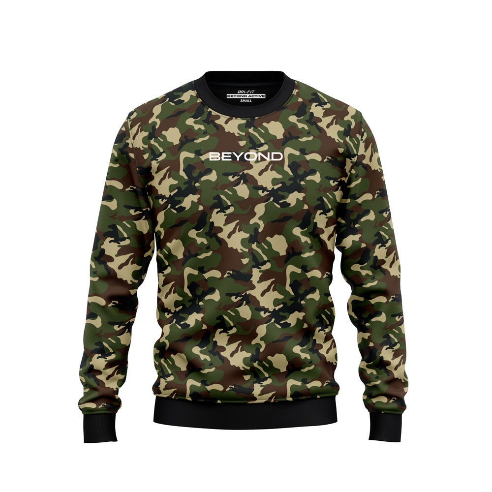 WOODLAND GREEN CAMO - FRONT