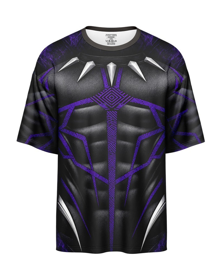 OVERSIZED DIGITAL DRY-FIT - BLACK PANTHER COSTUME NEWURG0S-019