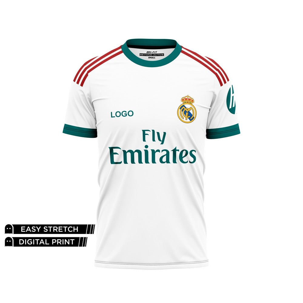 FOOTBALL TEE - UPGRADED 26-27 MBAPPE REAL MADRID HOME JERSEY NEWURG