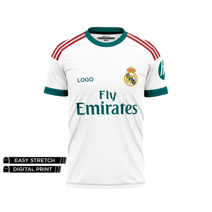 FOOTBALL TEE - UPGRADED 26-27 MBAPPE REAL MADRID HOME JERSEY NEWURG