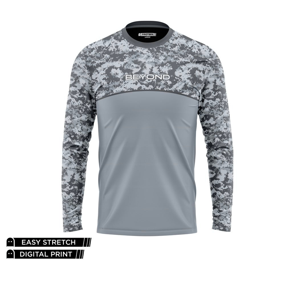 BEYOND - SILVER STREET CAMO DRY FIT FULL SLEEVES