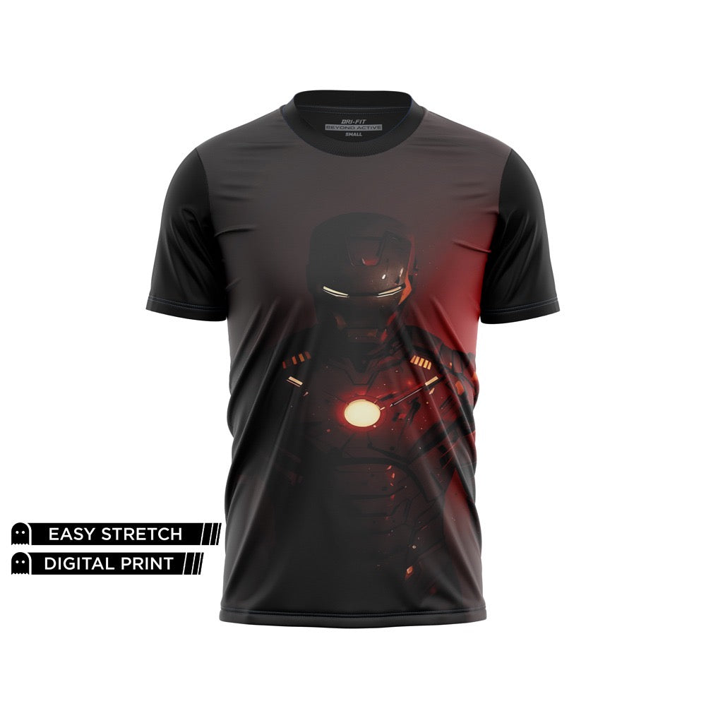 DIGITAL DRY-FIT TEE - IRONMAN RED LIGHT