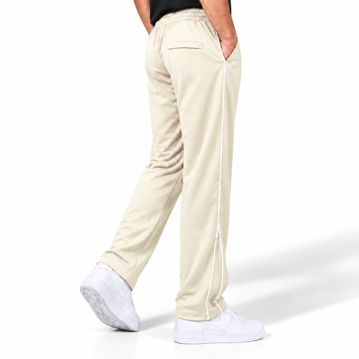 IVORY SIDE STRIPE ESSENTIAL LOOSE FIT BOTTOM
