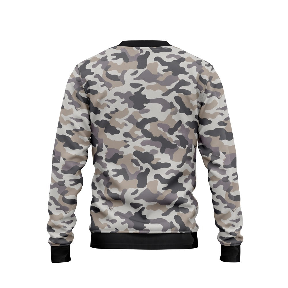 TAUPE GREY NEUTRAL CAMO - BACK