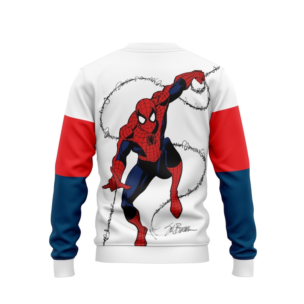 DIGITAL SWEATSHIRT - RED NAVY PHANTOM SPIDERMAN NEWURG0S-012