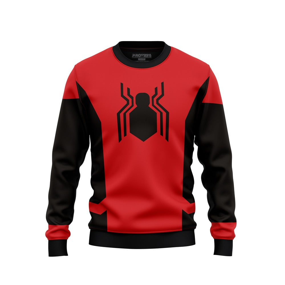 DIGITAL SWEATSHIRT - HYPER RED SPIDERMAN NEWURG