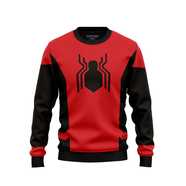 DIGITAL SWEATSHIRT - HYPER RED SPIDERMAN NEWURG