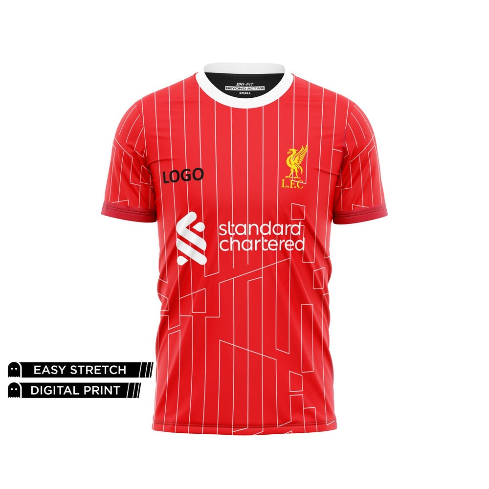 FOOTBALL TEE - M SALAH LIVERPOOL HOME JERSEY