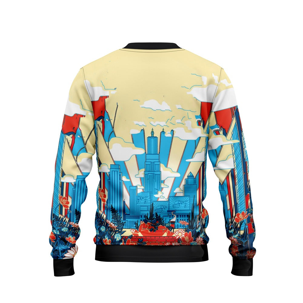 DIGITAL SWEATSHIRT - OFFWHITE SPIDERMAN 2026 NEWURG