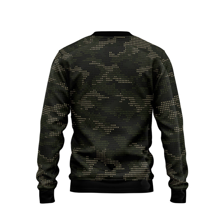 DARK GREEN DIGITAL PIXEL CAMO - BACK
