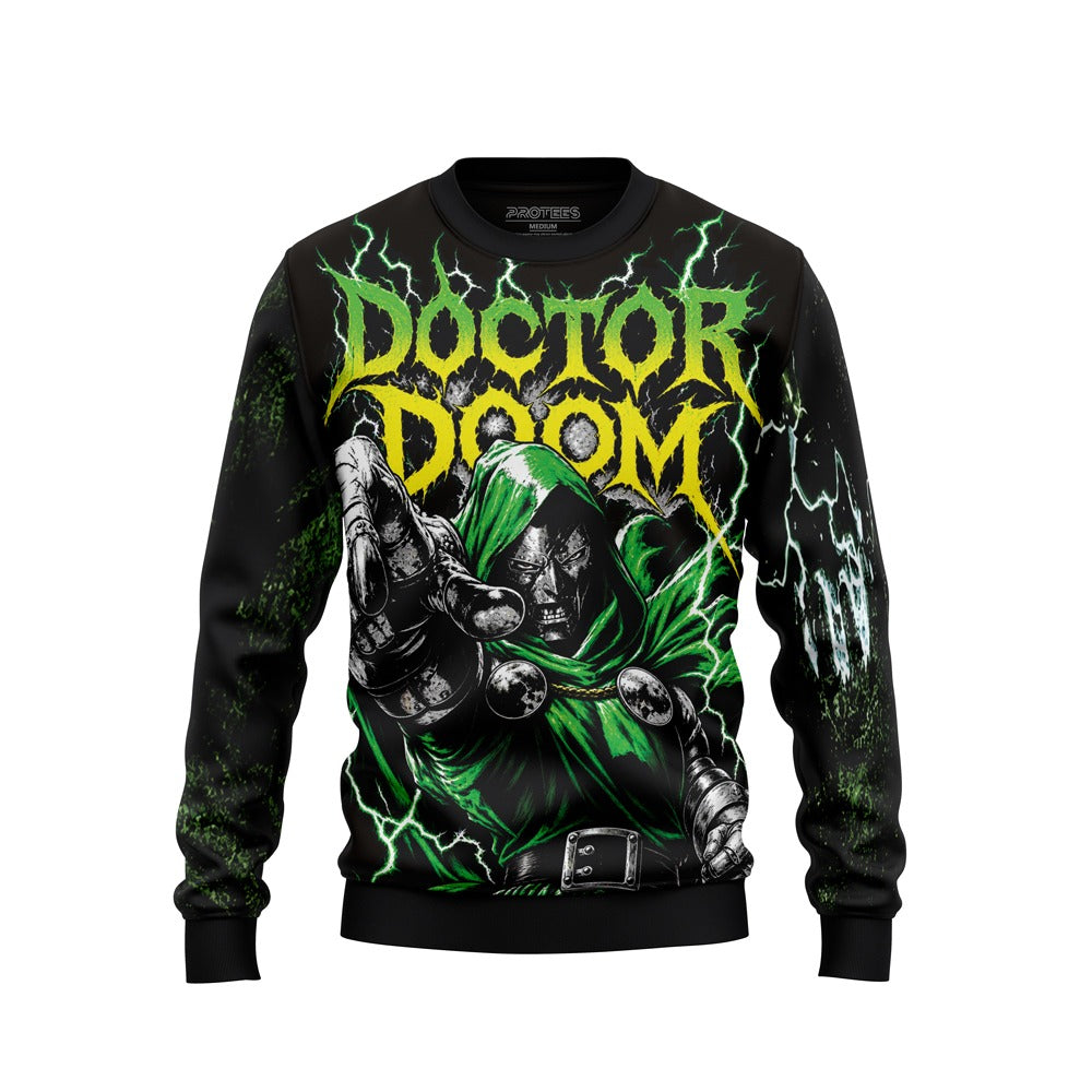 DIGITAL SWEATSHIRT - DR DOOM WOLVES NEWURG0S-022