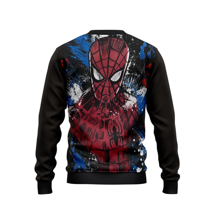 DIGITAL SWEATSHIRT - RED SPIDER LOGO NEWURG0S-027