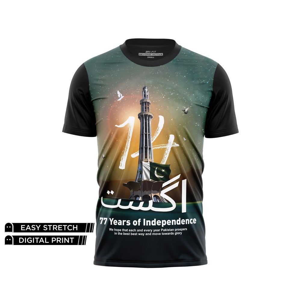 DIGITAL PAKISTAN TEE - 78th INDEPENDENCE NEWURG