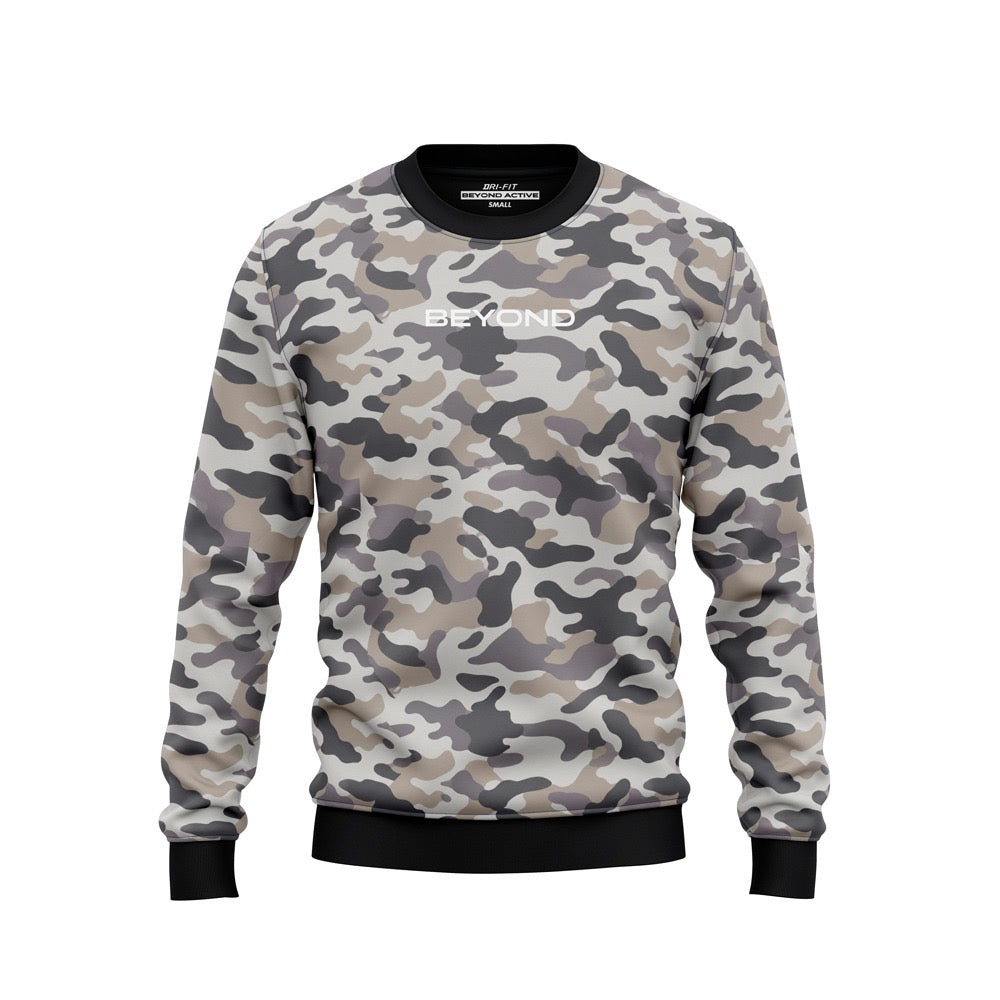 TAUPE GREY NEUTRAL CAMO - FRONT