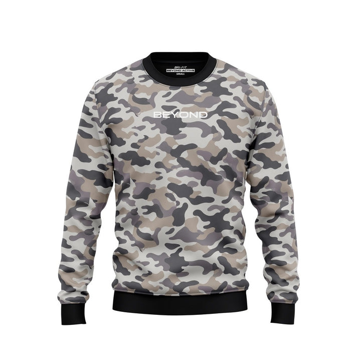TAUPE GREY NEUTRAL CAMO - FRONT