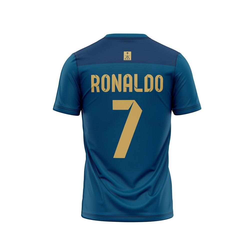 FOOTBALL TEE - CR 7 AL NASAR AWAY JERSEY