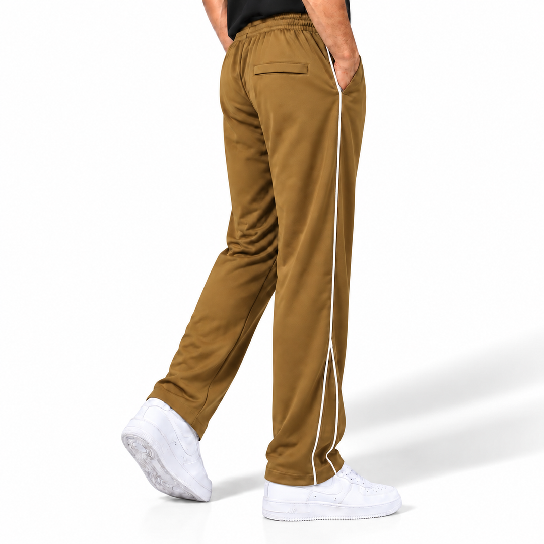 DUNE MUSTARD SIDE STRIPE LOOSE FIT BOTTOM