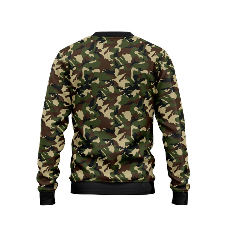 WOODLAND GREEN CAMO - BACK