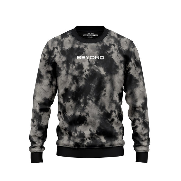 BEYOND SWEATSHIRT - STORM CLOUD TIE-DYE