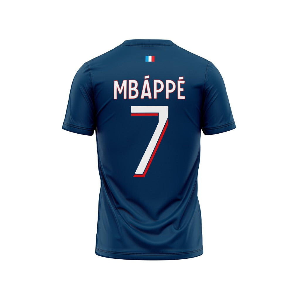FOOTBALL TEE - MBAPPE PSG HOME JERSEY