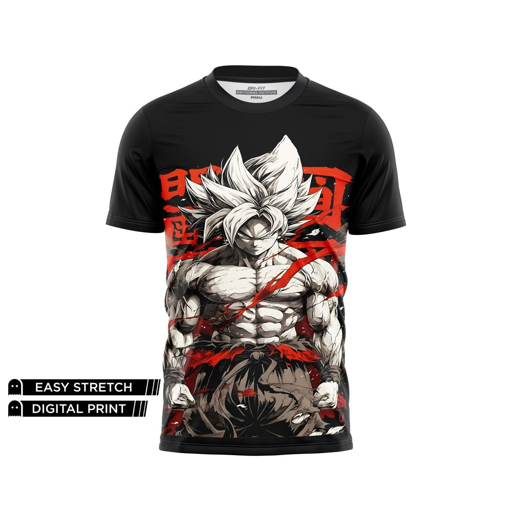 DIGITAL DRY-FIT TEE - GOKU STORM EDITION