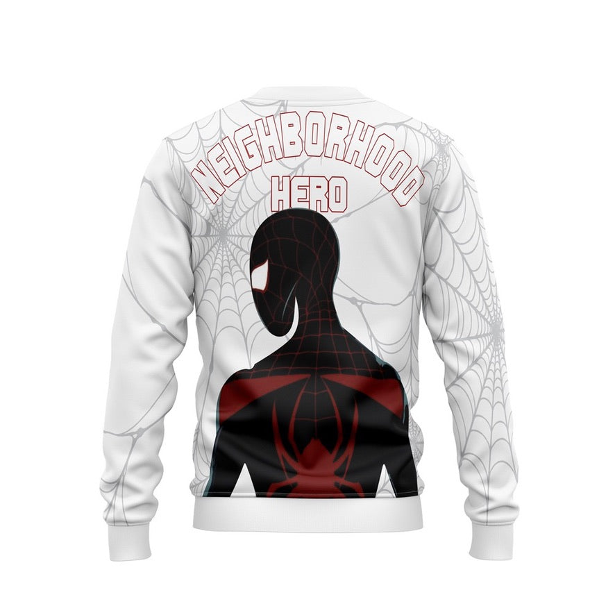 DIGITAL SWEATSHIRT - SPIDER NEIGHBORHOOD HERO NEWURG0S-011
