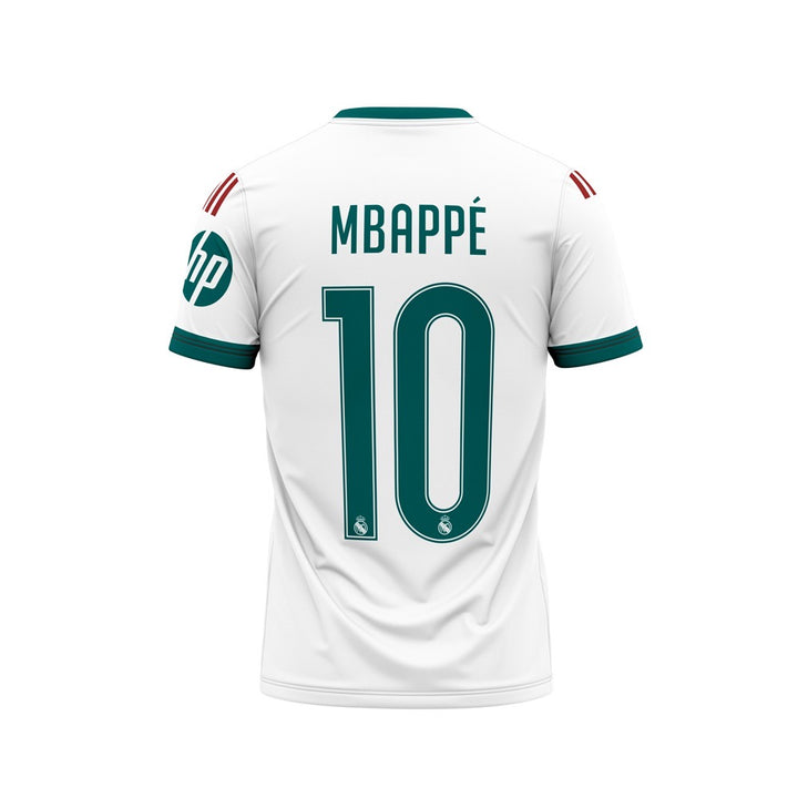 FOOTBALL TEE - UPGRADED 26-27 MBAPPE REAL MADRID HOME JERSEY NEWURG