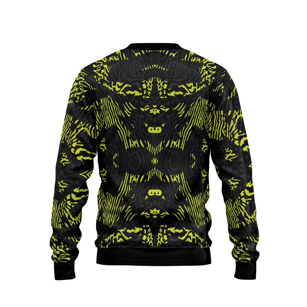 YELLOW TRIBAL STRIPE CAMO - BACK