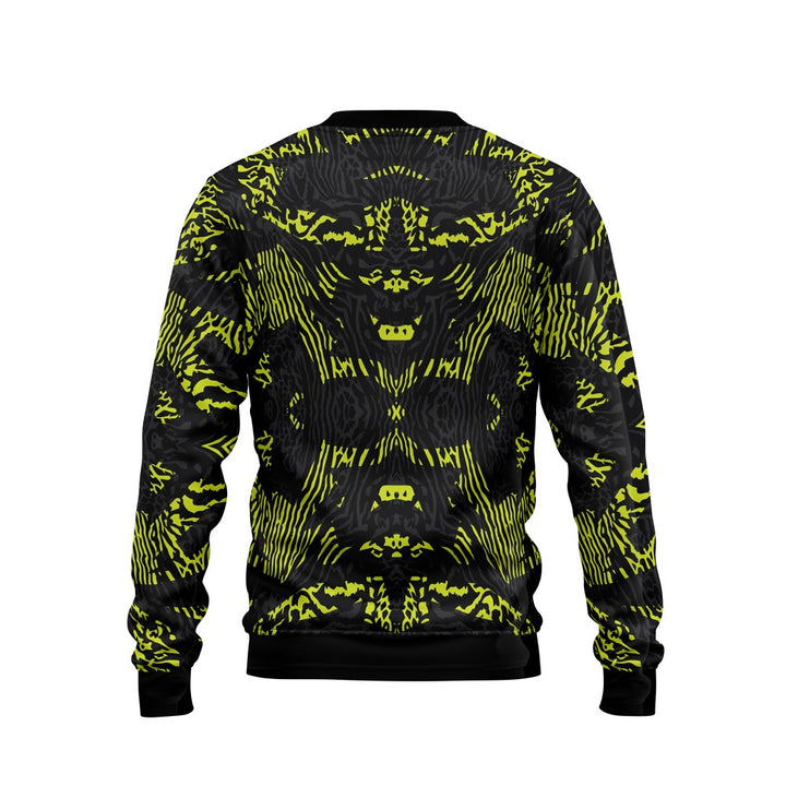 YELLOW TRIBAL STRIPE CAMO - BACK