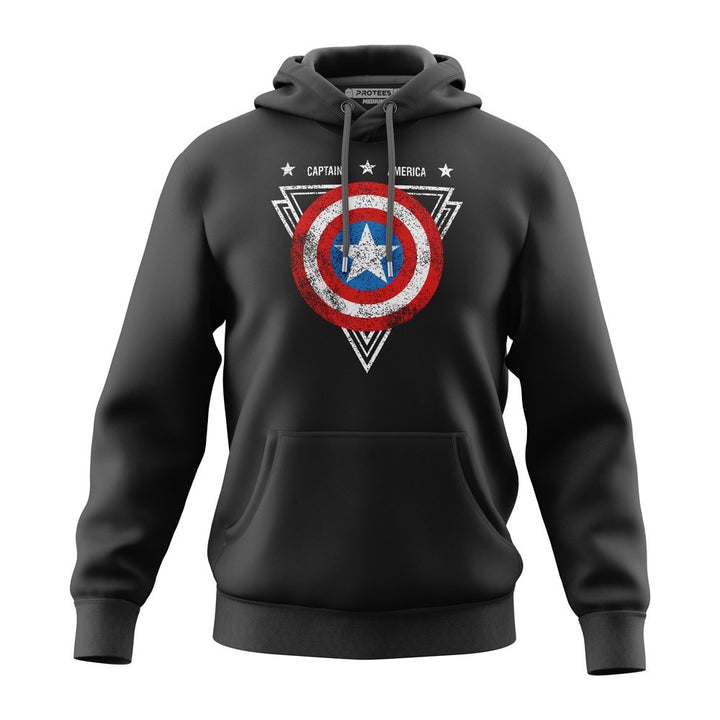 UPDATED CAPTAIN AMERICA VS MAN OF STEEL - ULTRA SOFT FLEECE HOODIE