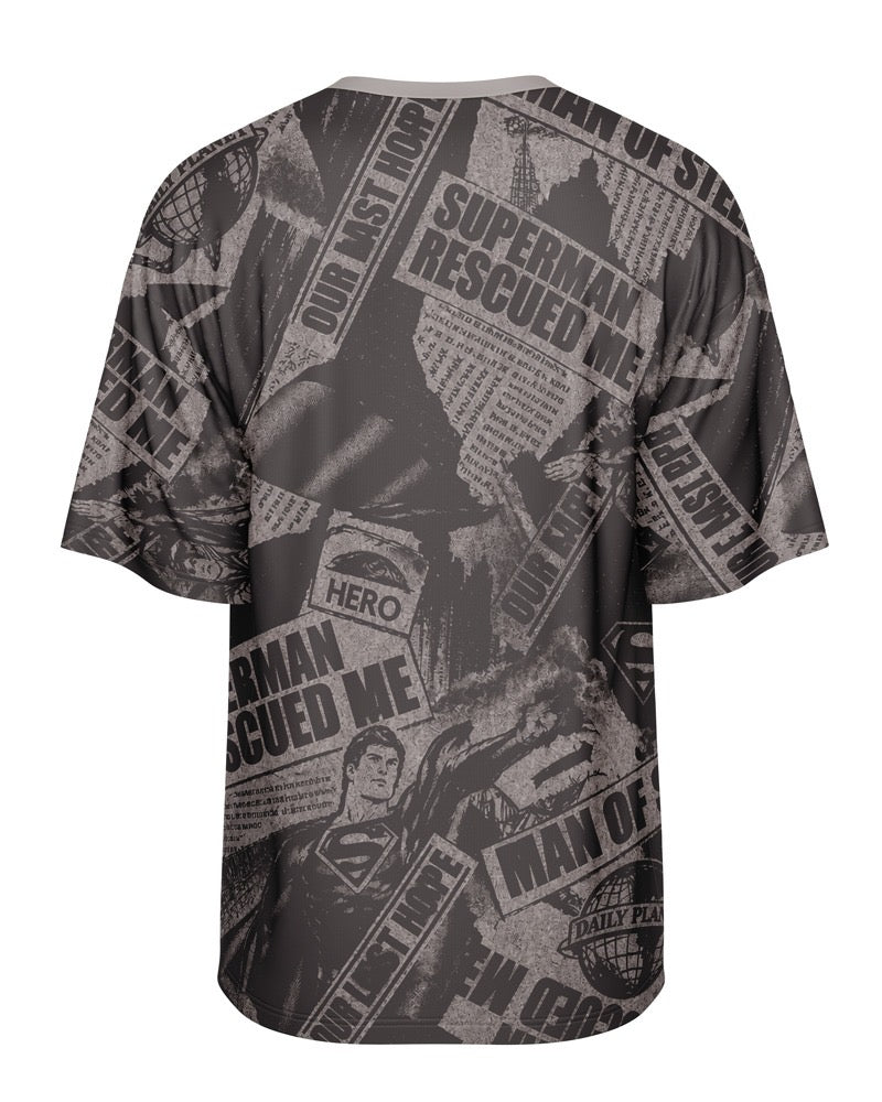 OVERSIZED DIGITAL DRY-FIT - SUPERMAN RESCUED ME NEWURG0S-008