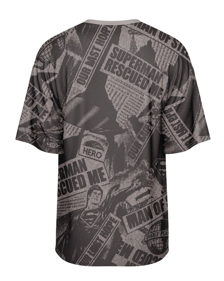 OVERSIZED DIGITAL DRY-FIT - SUPERMAN RESCUED ME NEWURG0S-008
