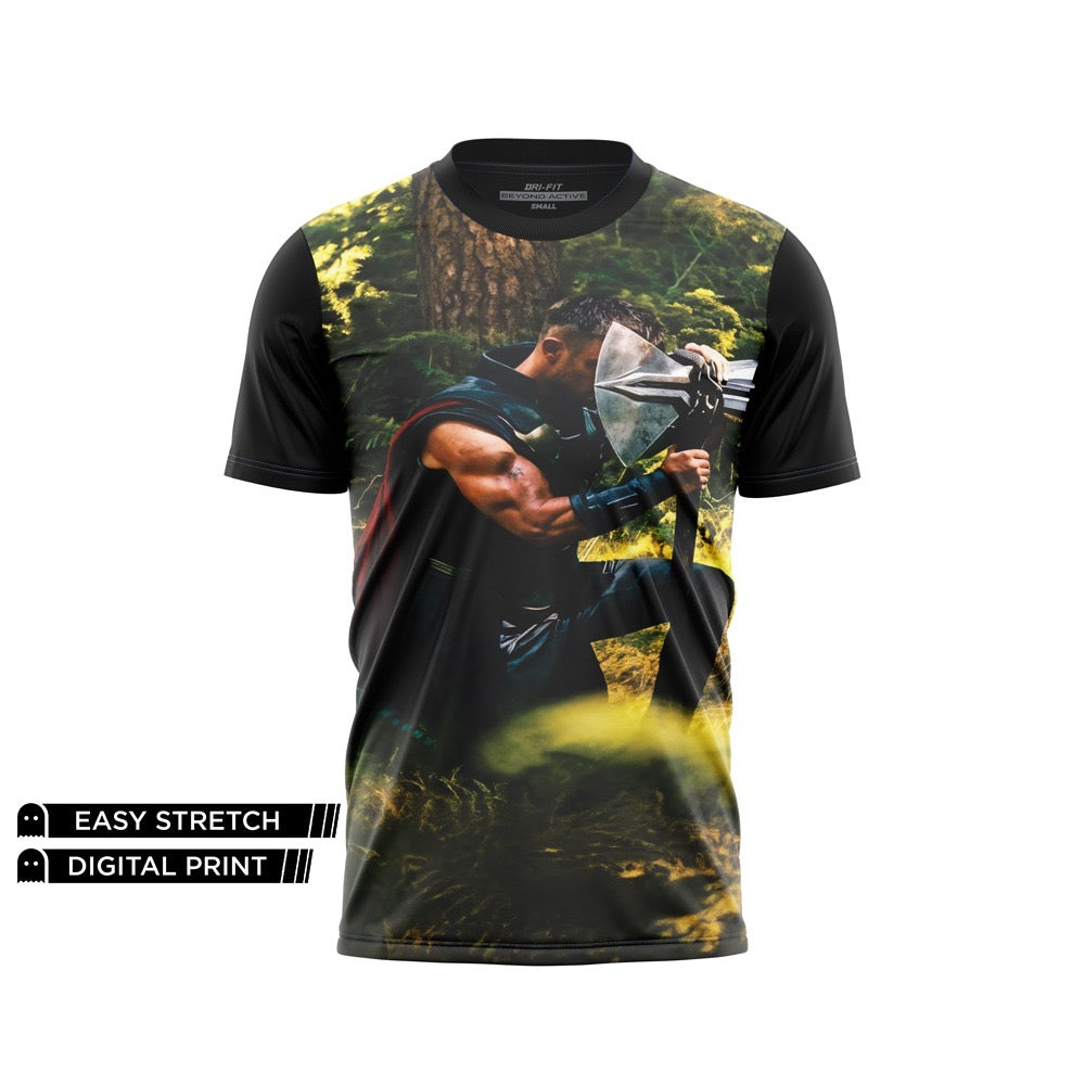 DIGITAL DRY-FIT TEE - THOR IN FOREST
