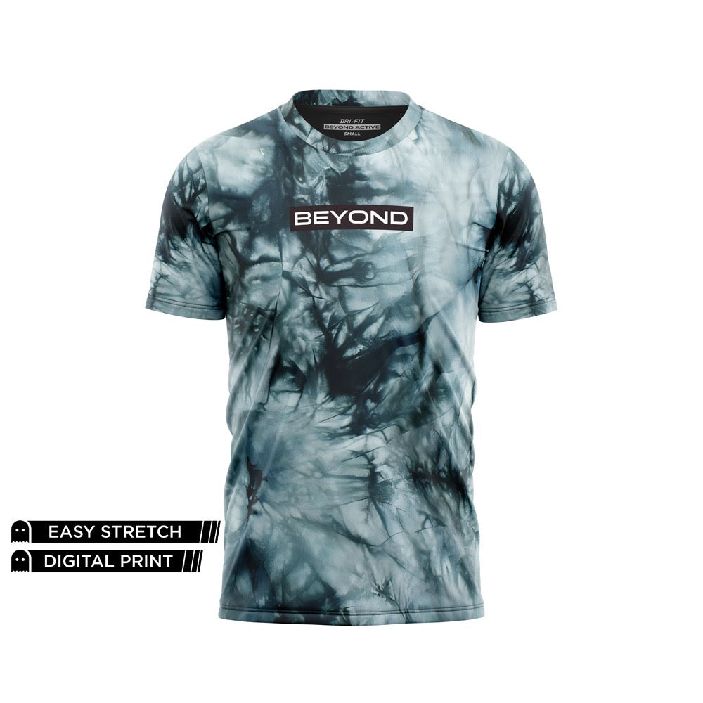 BEYOND TIE DYE PATTERN DRY-FIT TEE